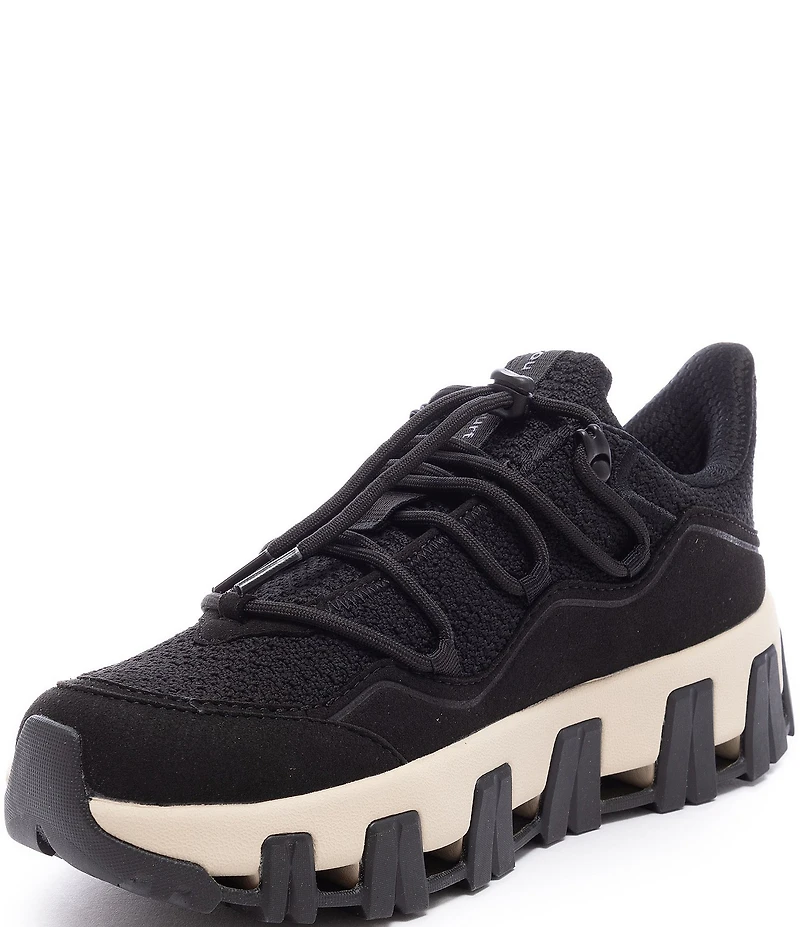 P448 X Vibram Monalea Mixed Media Lace-Up Sneakers