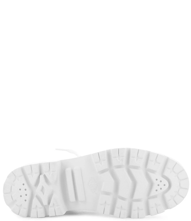 Palladium Pallabase Leather Lace Up Lug Sole Booties