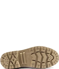 Palladium Pallabase Leather Lace Up Lug Sole Booties