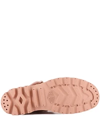Palladium Women's Baggy Foldover Lace Up High Top Sneakers