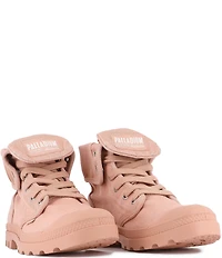 Palladium Women's Baggy Foldover Lace Up High Top Sneakers