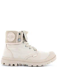 Palladium Women's Baggy Foldover Lace Up High Top Sneakers