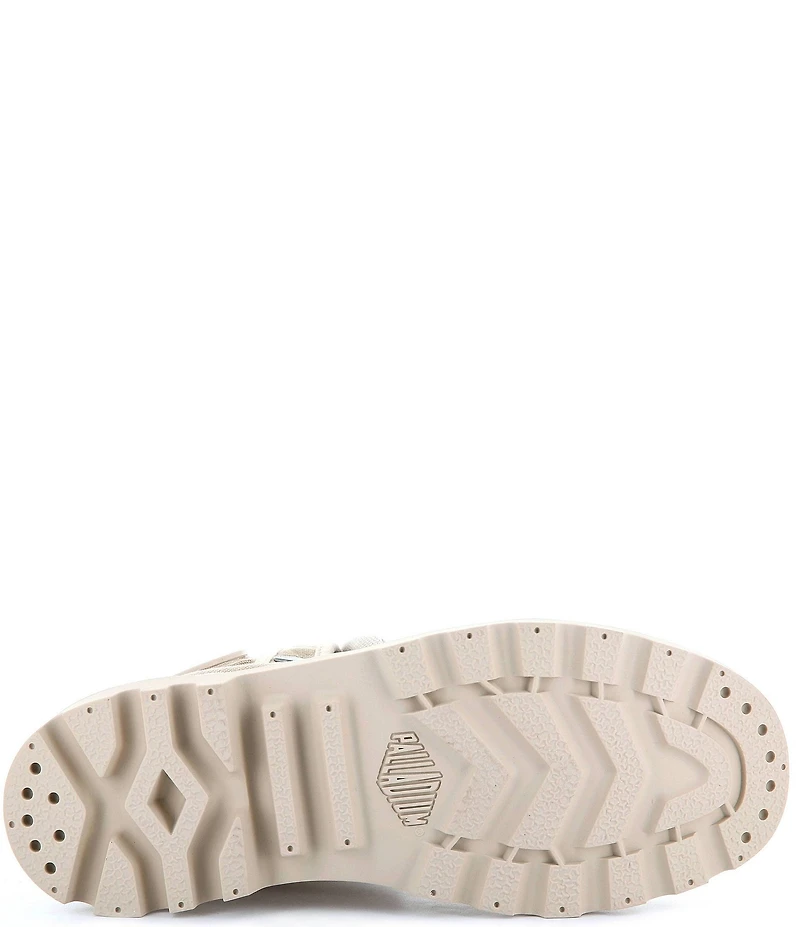 Palladium Women's Baggy Foldover Lace Up High Top Sneakers