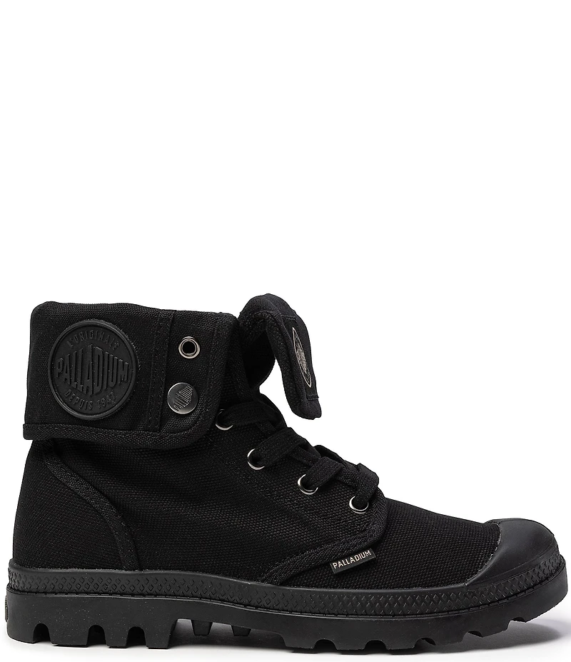 Palladium Women's Baggy Foldover Lace Up High Top Sneakers
