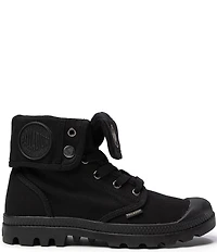 Palladium Women's Baggy Foldover Lace Up High Top Sneakers