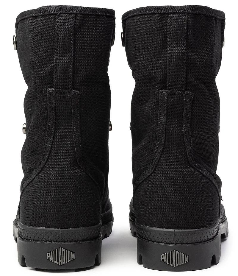 Palladium Women's Baggy Foldover Lace Up High Top Sneakers