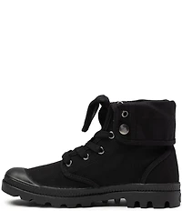 Palladium Women's Baggy Foldover Lace Up High Top Sneakers