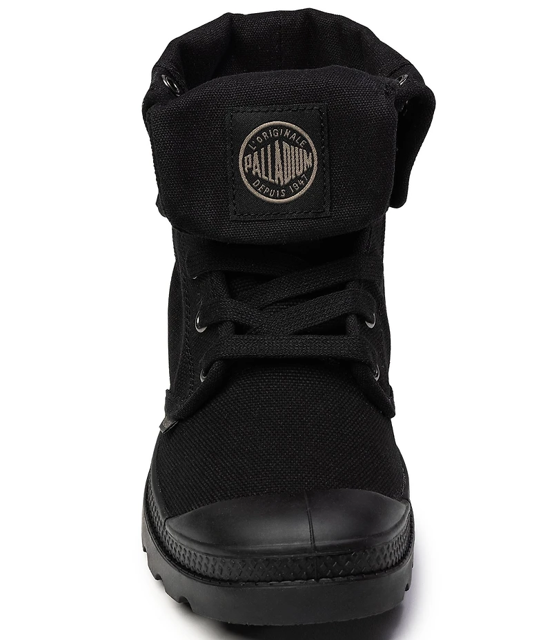 Palladium Women's Baggy Foldover Lace Up High Top Sneakers