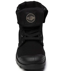 Palladium Women's Baggy Foldover Lace Up High Top Sneakers