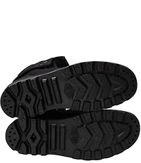 Palladium Women's Baggy Foldover Lace Up High Top Sneakers