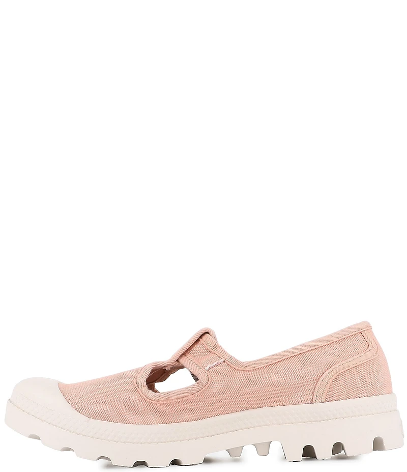 Palladium Women's Pampa Washed Canvas Mary Jane Sneakers