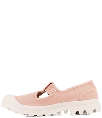 Palladium Women's Pampa Washed Canvas Mary Jane Sneakers
