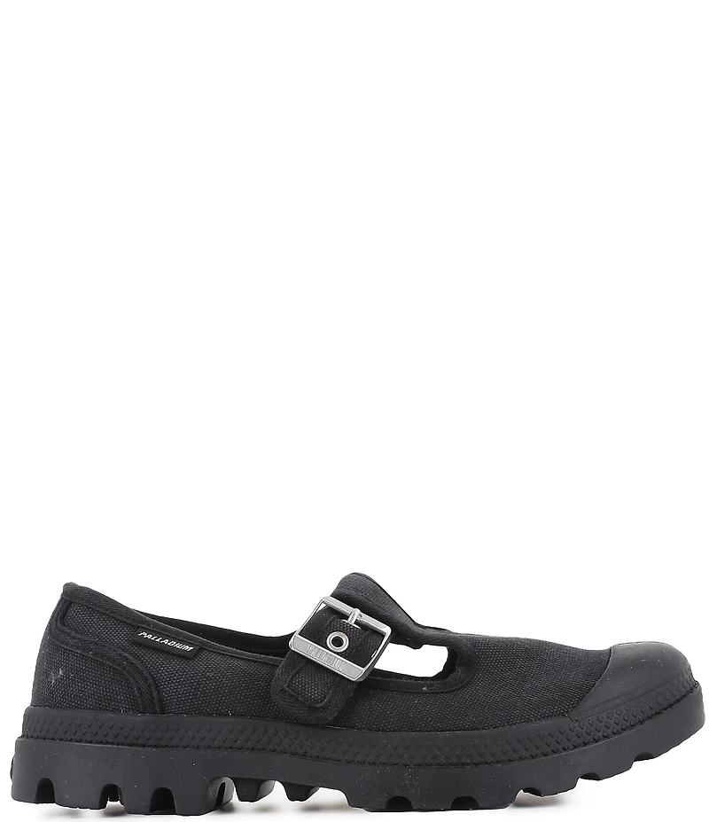 Palladium Women's Pampa Washed Canvas Mary Jane Sneakers