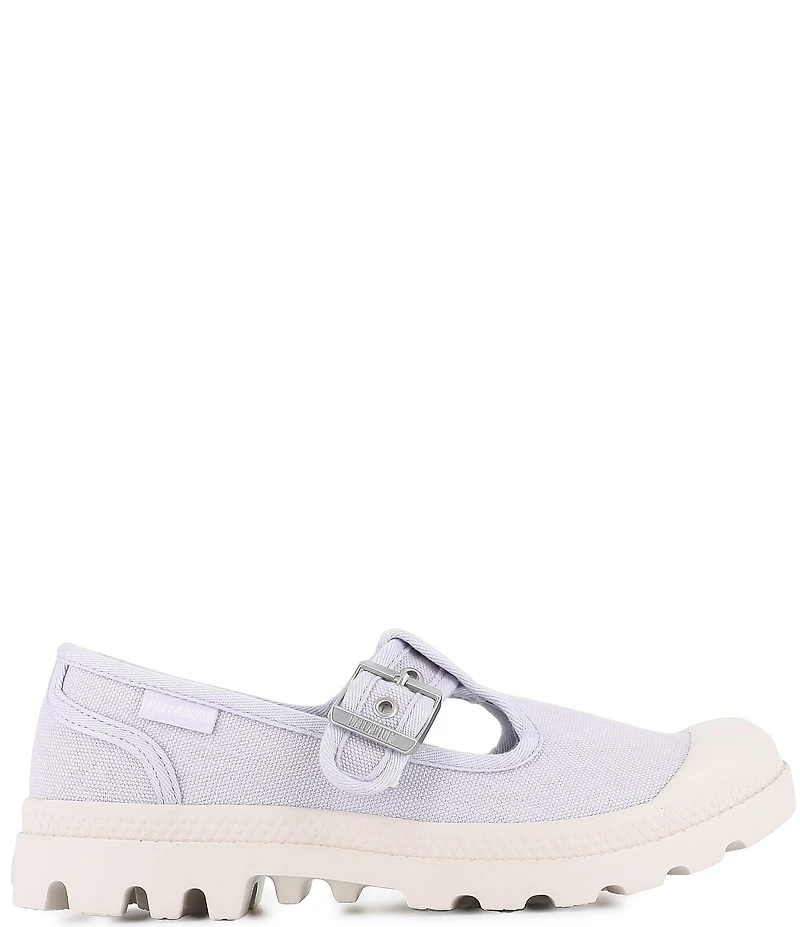 Palladium Women's Pampa Washed Canvas Mary Jane Sneakers