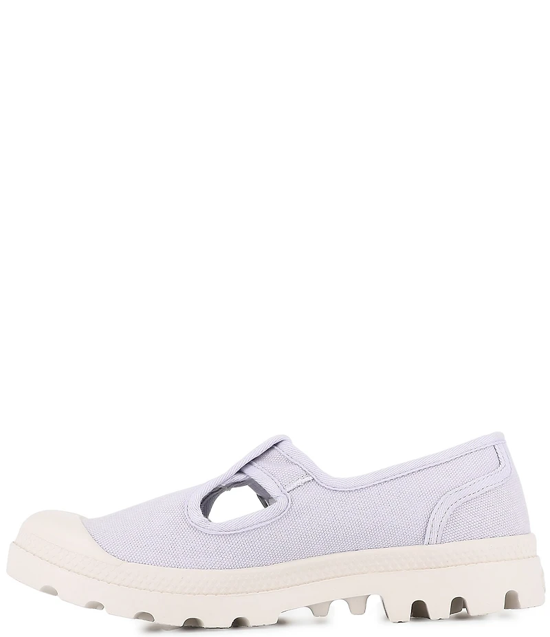 Palladium Women's Pampa Washed Canvas Mary Jane Sneakers