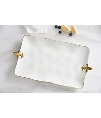 Pampa Bay Fleur-De-Lis Collection Rectangular Platter