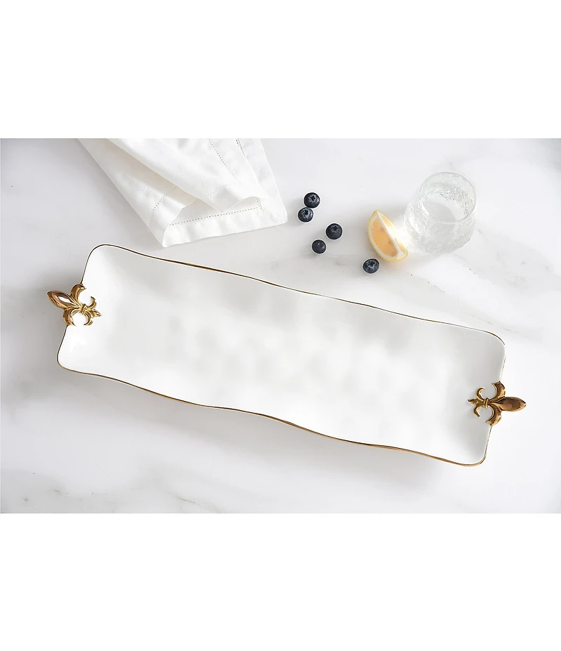 Pampa Bay Fleur-De-Lis Collection Rectangular Serving