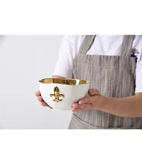 Pampa Bay Fleur-De-Lis Collection Bowl