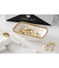 Pampa Bay Golden Salerno Porcelain Bowl Gift Set