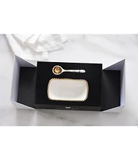 Pampa Bay Golden Salerno Porcelain Bowl Gift Set