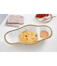 Pampa Bay Salerno Porcelain Chip and Dip Bowl