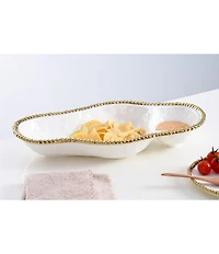 Pampa Bay Salerno Porcelain Chip and Dip Bowl
