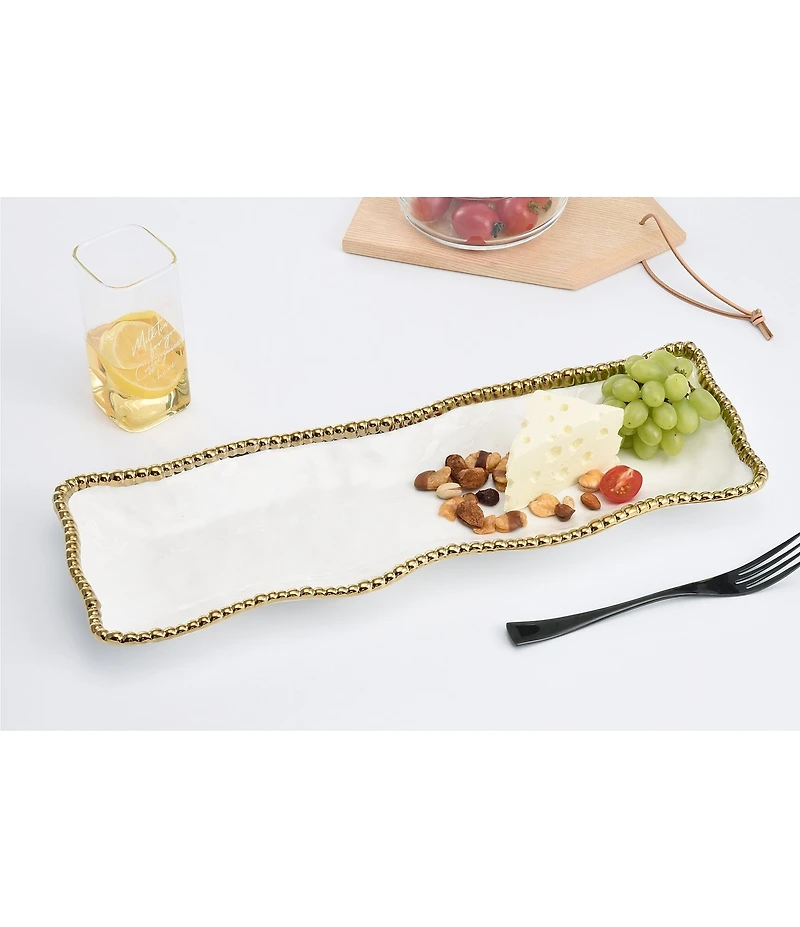 Pampa Bay Salerno Porcelain Rectangle Serving Piece