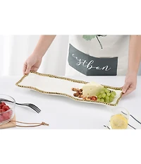 Pampa Bay Salerno Porcelain Rectangle Serving Piece