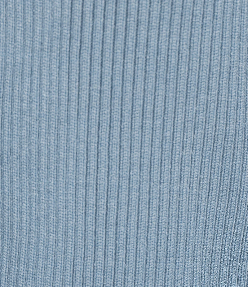 Papermoon Knit V-Neck Button Front Sweater Vest