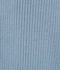 Papermoon Knit V-Neck Button Front Sweater Vest