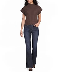 Papermoon Mock Neck Sweater Top