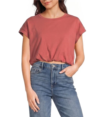 Papermoon Sleeveless Bubble Hem Top