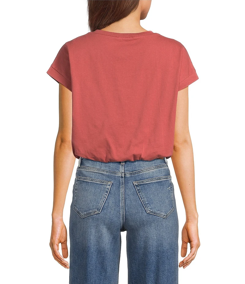 Papermoon Sleeveless Bubble Hem Top
