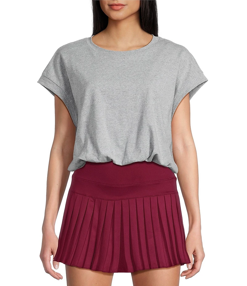 Papermoon Sleeveless Bubble Hem Top