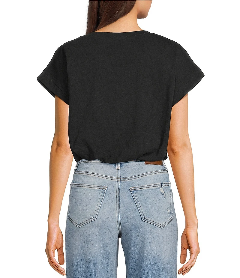 Papermoon Sleeveless Bubble Hem Top