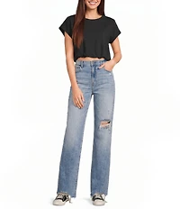 Papermoon Sleeveless Bubble Hem Top