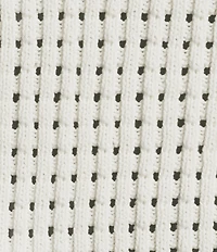 Papermoon Sweater Knit Scoop Neck Sleeveless Ruffle Hem Top