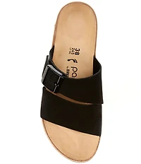 Papillio by Birkenstock Almina Nubuck Platform Slide Sandals