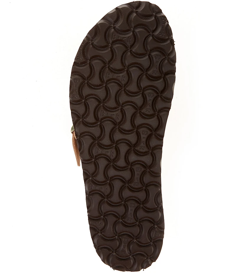 Papillio by Birkenstock Almina Nubuck Platform Slide Sandals