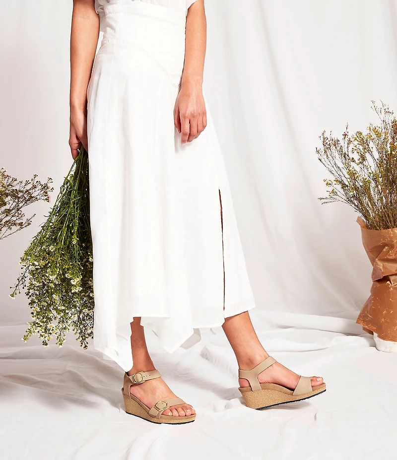 Papillio by Birkenstock Soley Nubuck Wedges