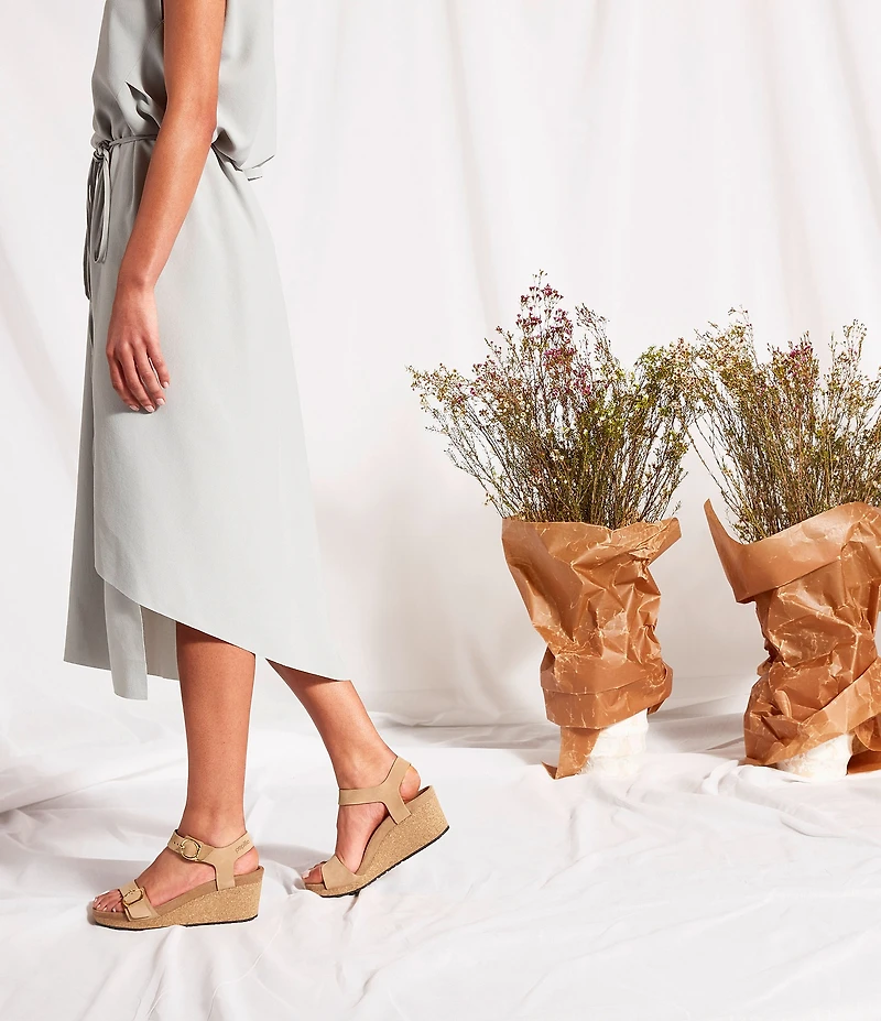 Papillio by Birkenstock Soley Nubuck Wedges