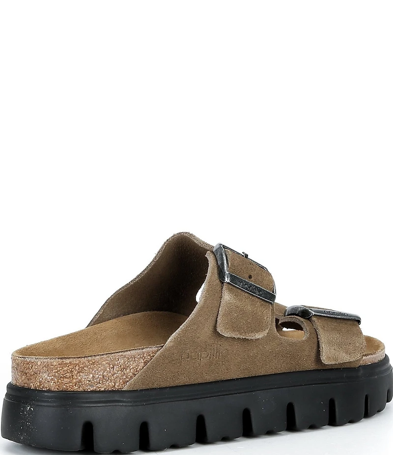 Papillio by Birkenstock Women's Arizona Chunky Suede Platform Sandals