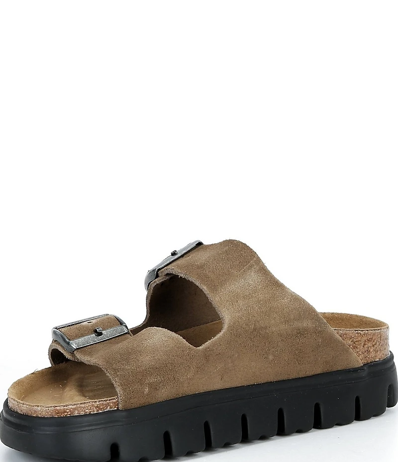 Papillio by Birkenstock Women's Arizona Chunky Suede Platform Sandals
