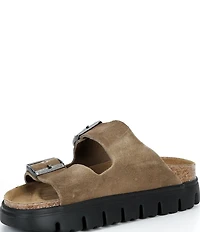Papillio by Birkenstock Women's Arizona Chunky Suede Platform Sandals