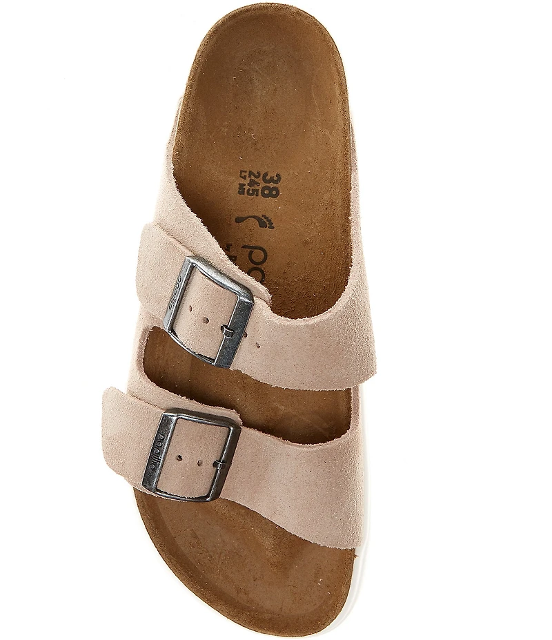 Papillio by Birkenstock Women's Arizona Chunky Suede Platform Sandals