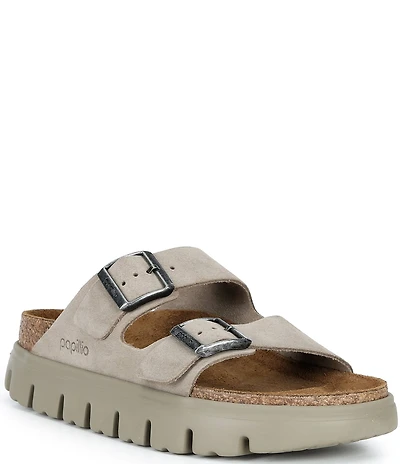 Papillio by Birkenstock Women's Arizona Chunky Suede Platform Sandals