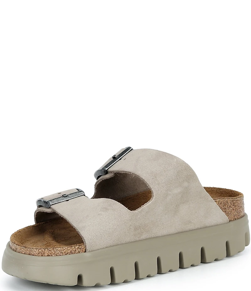 Papillio by Birkenstock Women's Arizona Chunky Suede Platform Sandals