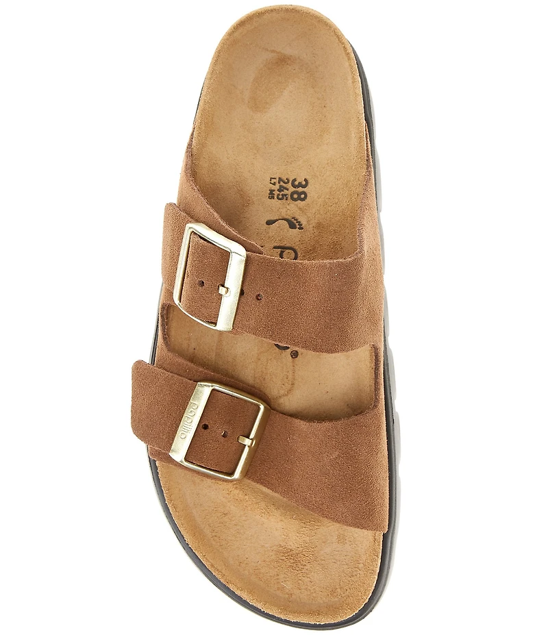 Papillio by Birkenstock Women's Arizona Chunky Suede Platform Sandals