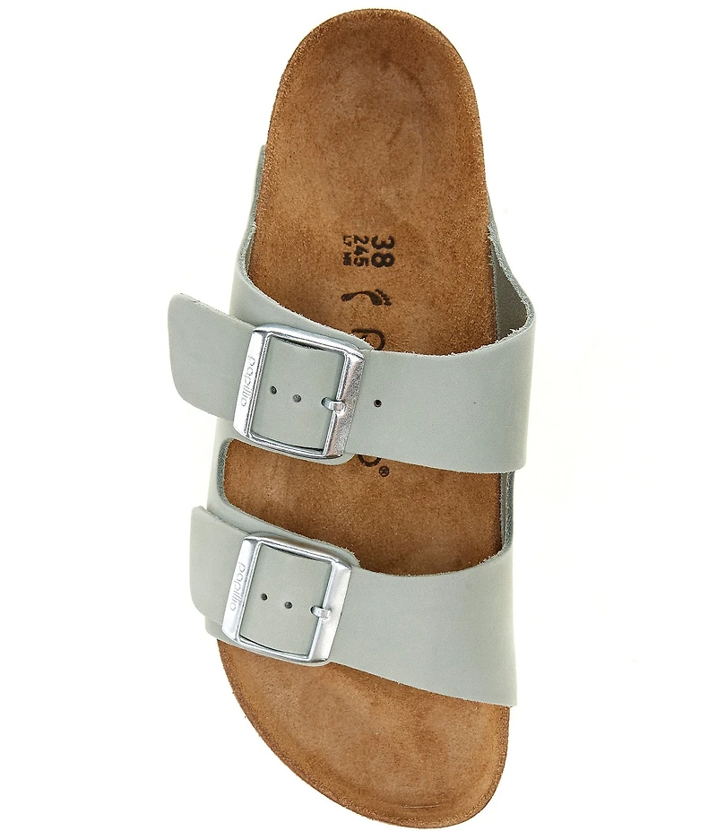 Papillio by Birkenstock Women's Arizona Suede Nubuck Platform Sandals