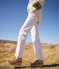 Papillio by Birkenstock Women's Fanny Suede Buckle Strap Hardware Wedge Clogs